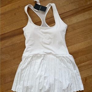 Fabletics White Athletic Dress